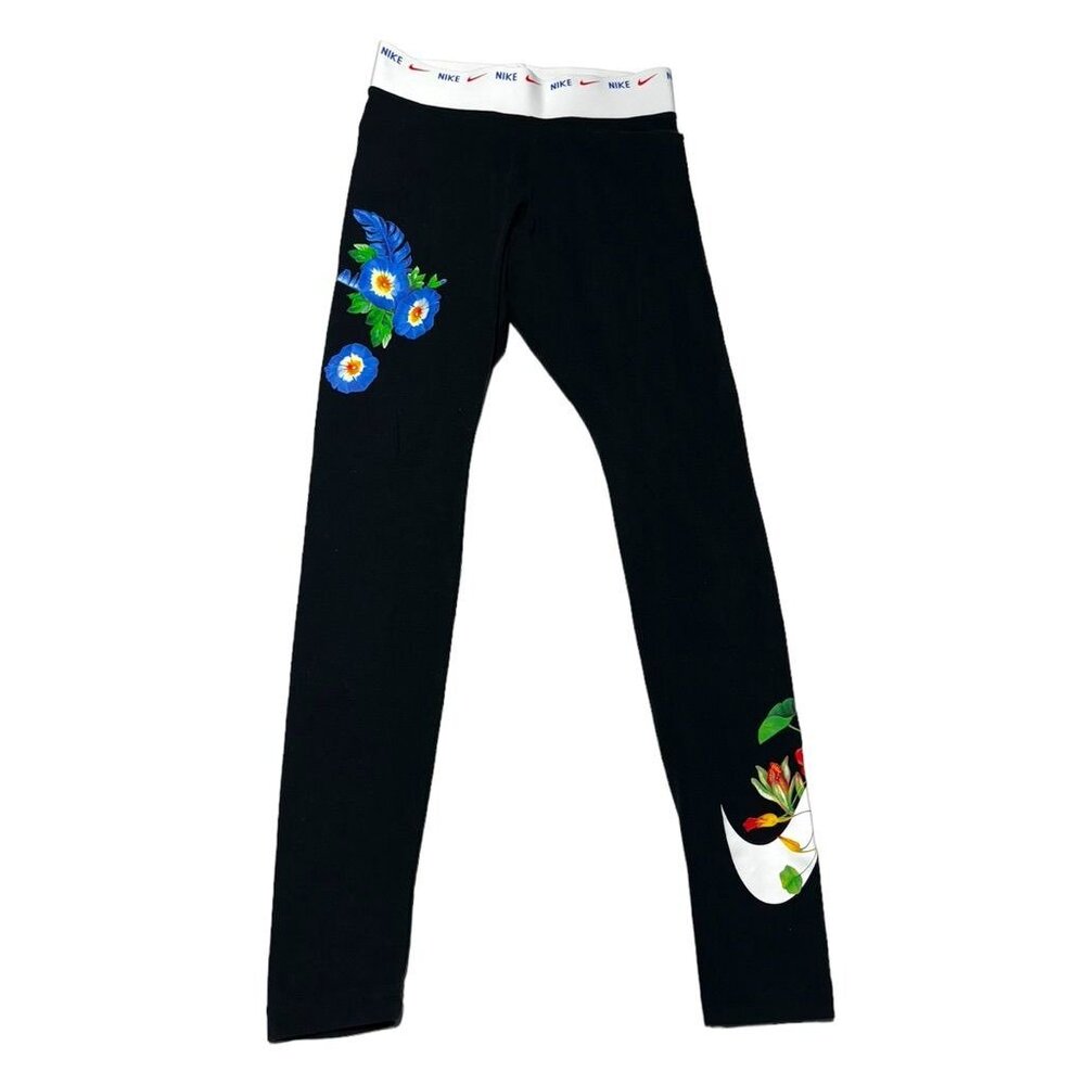 Nike Multicolor Floral Leggings Size Small